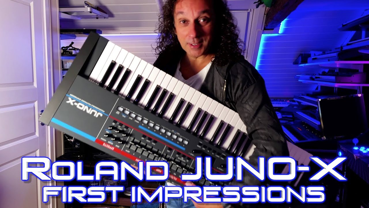 NEW Roland JUNO-X first impressions