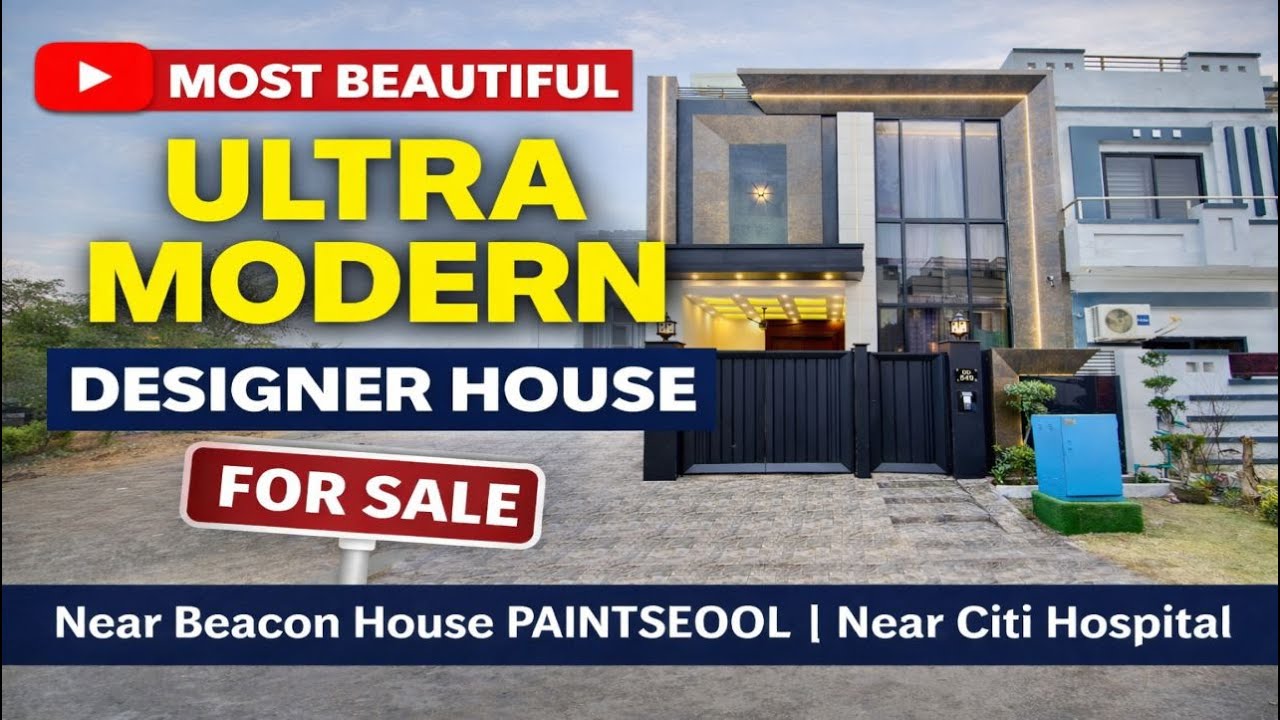 5 Marla Semi-Furnished Modern House for Sale | Citi Housing Gujranwala