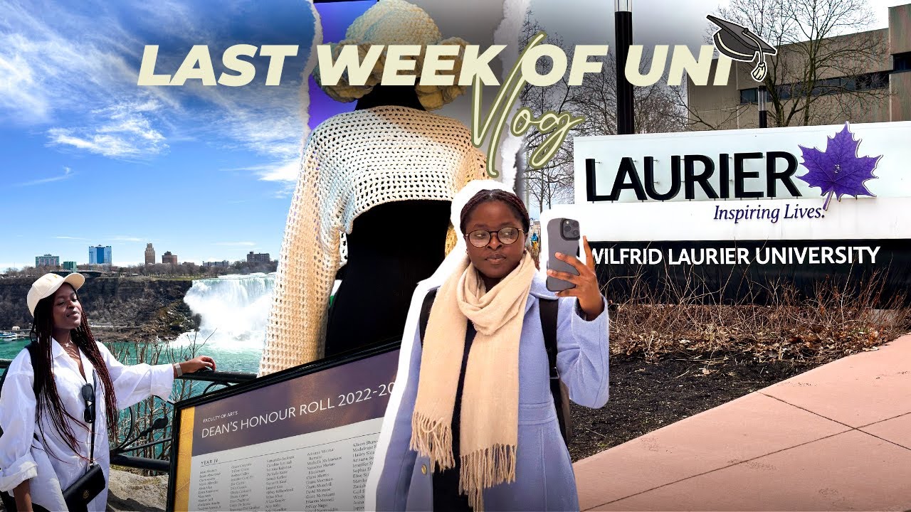 My Last Vlog As An International Student In Canada 🇨🇦 | Burnout, Finals & Niagara Falls Trip