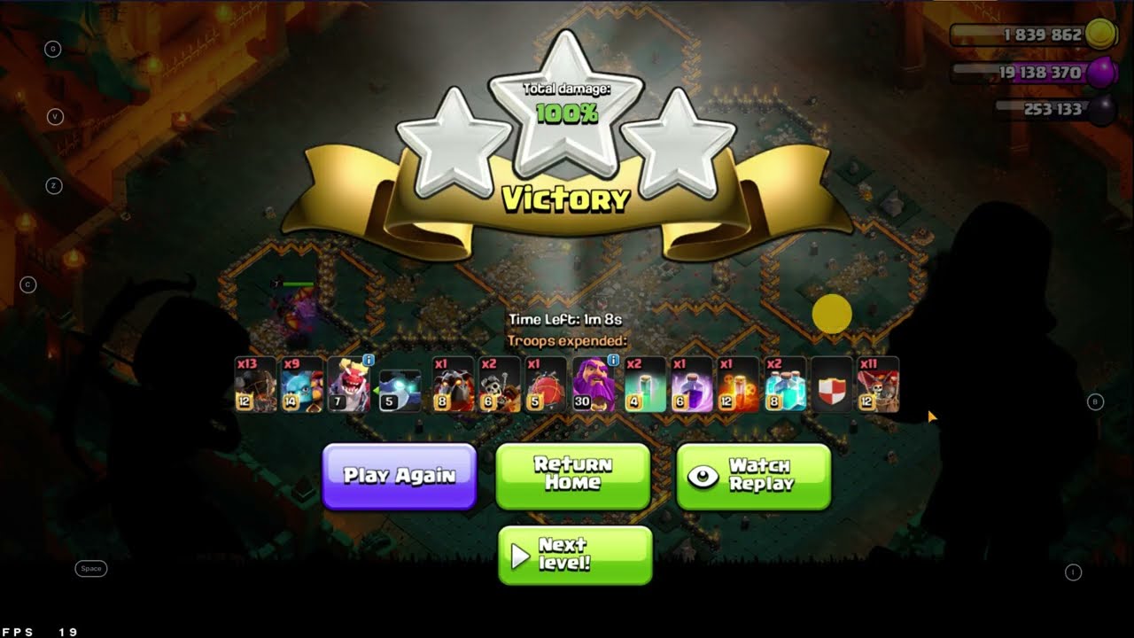 How to Complete Inferno Affairs Challenge ( Clash of clans) Fire Skies