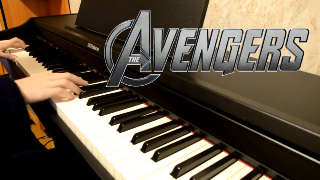 The Avengers - Main Theme (piano performance)