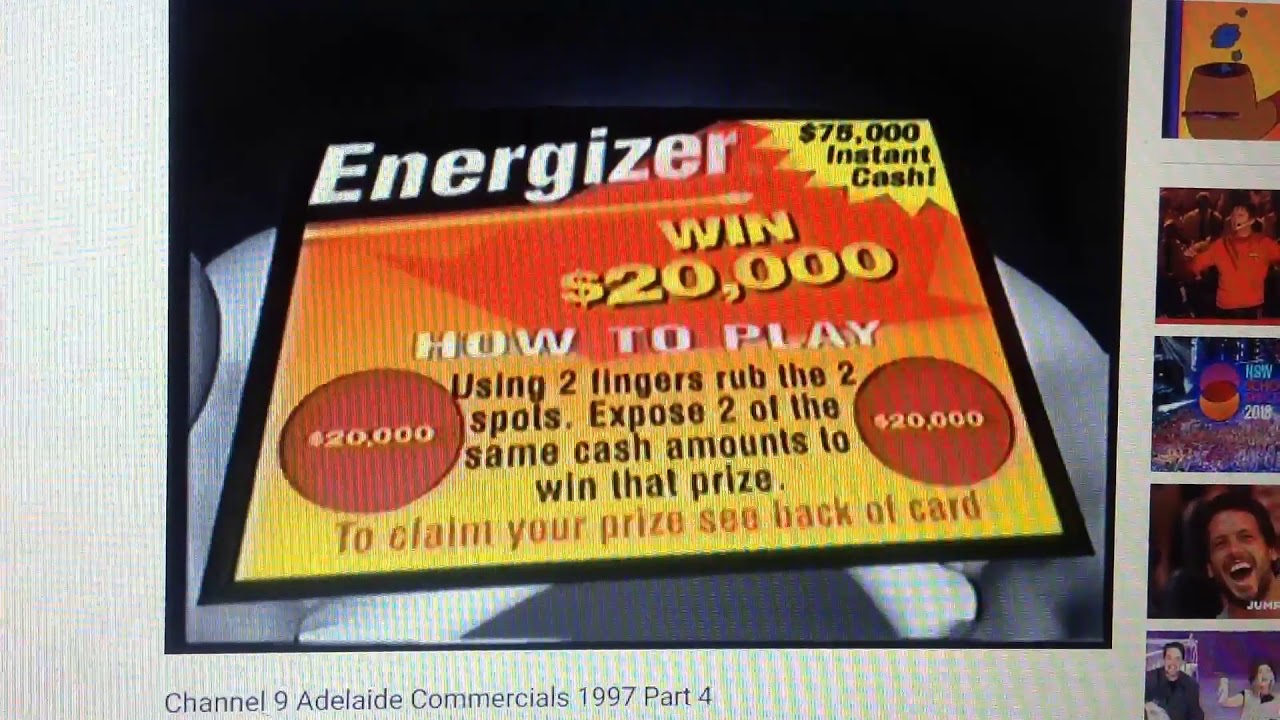 Energizer 1997 Ad