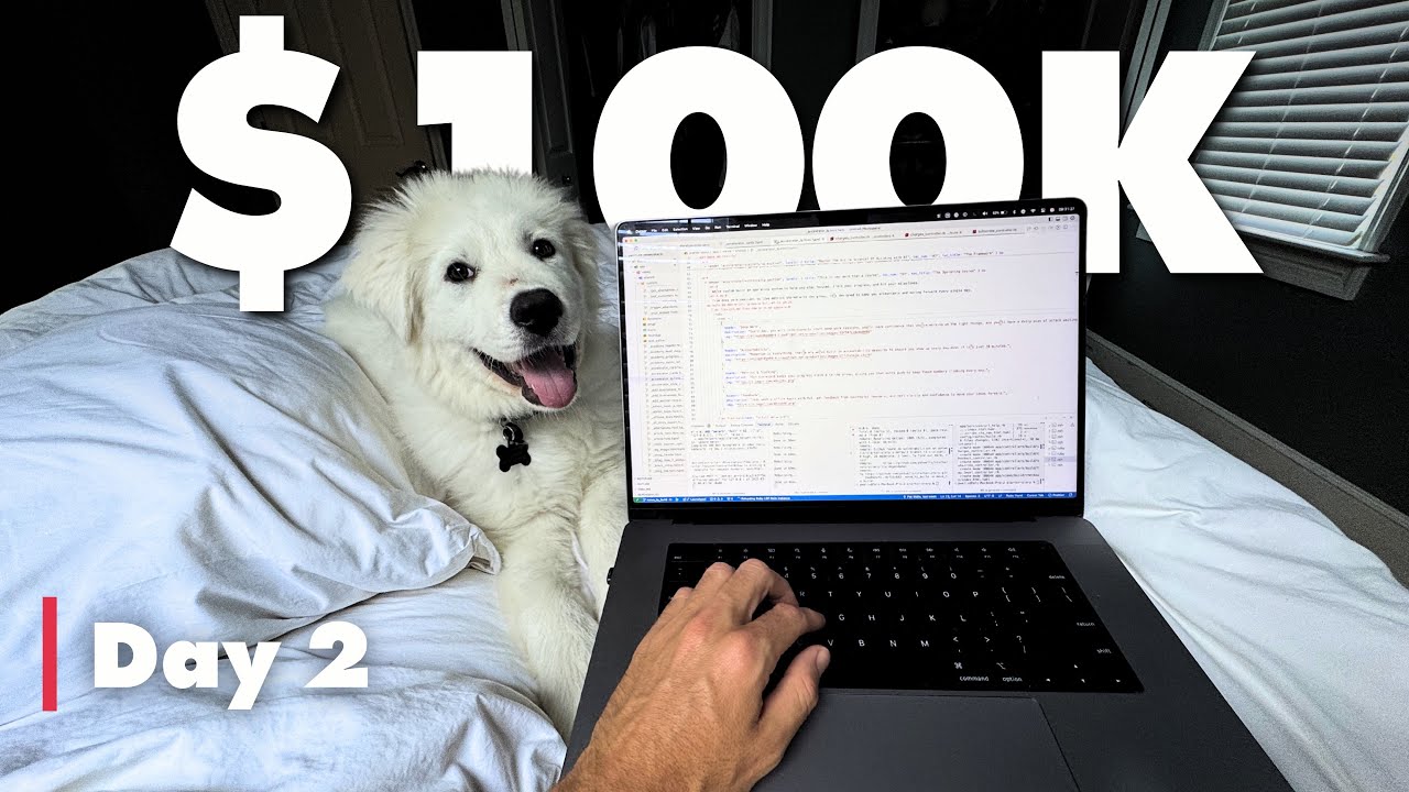 Может ли ИИ разработать моё приложение за 30 минут? | $100K Challenge, день 2