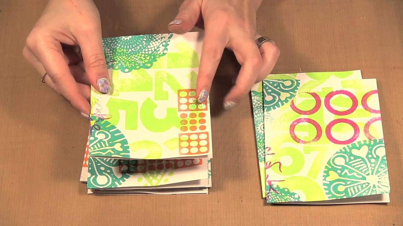 How to use Large Art Foamies to make Cards
