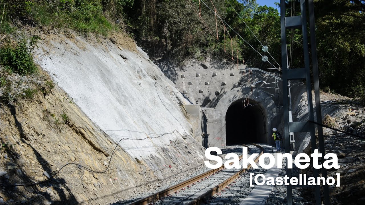 🚈 Fin de obra en el túnel ferroviario de Sakoneta entre Deba y Zumaia [CAS] | EUSKAL TRENBIDE SAREA