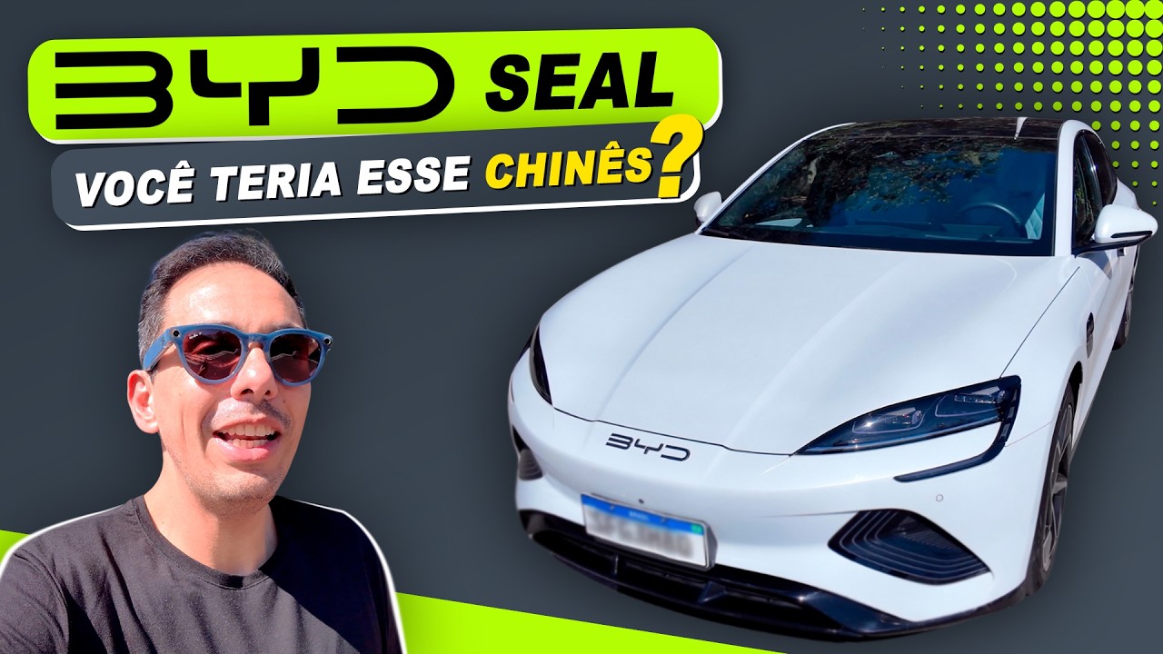 Esse Elétrico CHINÊS bate de frente com a TESLA. Conheça o BYD Seal AWD de 530cv! #macmasi  #byd