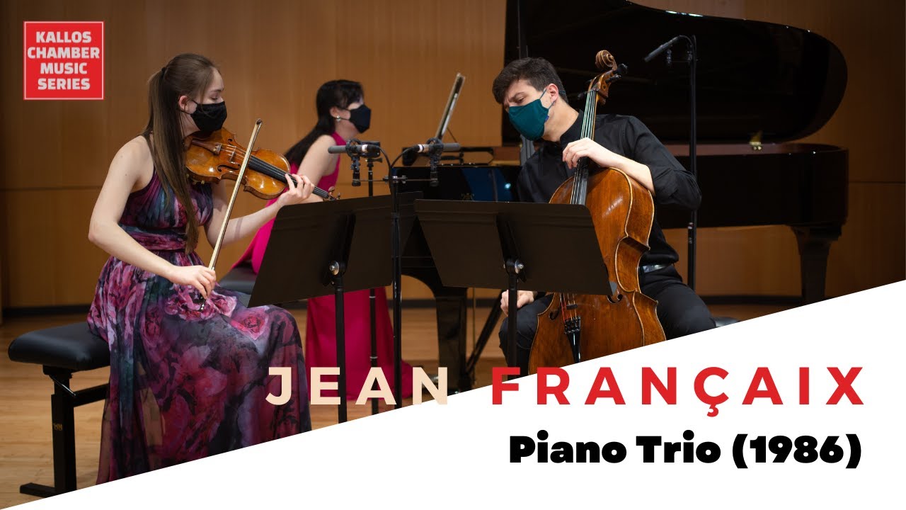 FRANÇAIX: Piano Trio (1986)