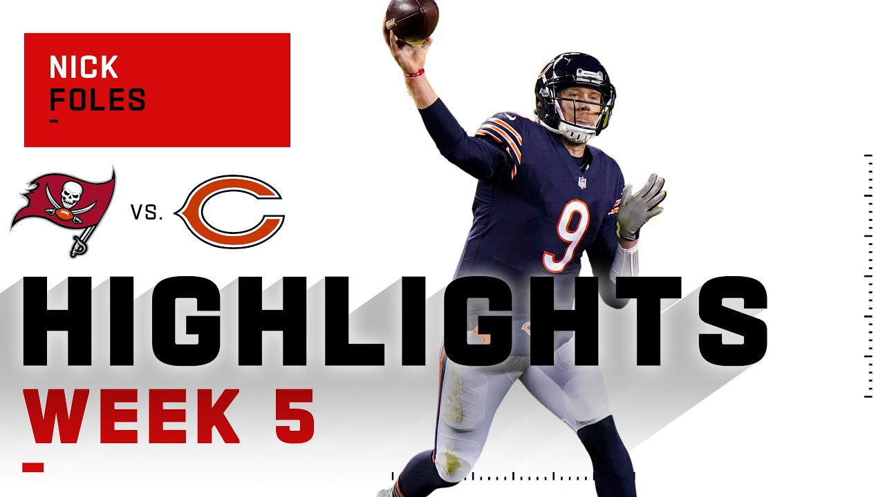 Nick Foles Keeps Bears on Track w/ 243 Passing Yds | NFL 2020 Highlights
