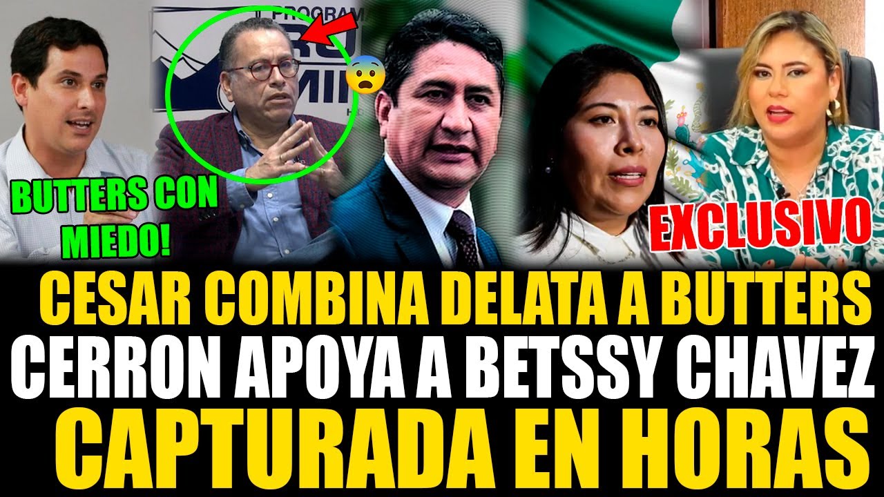 LO LARGAN! Cesar Combina delata a Phillip Butters con avanza pa&iacute;s y Betssy a horas de su captura