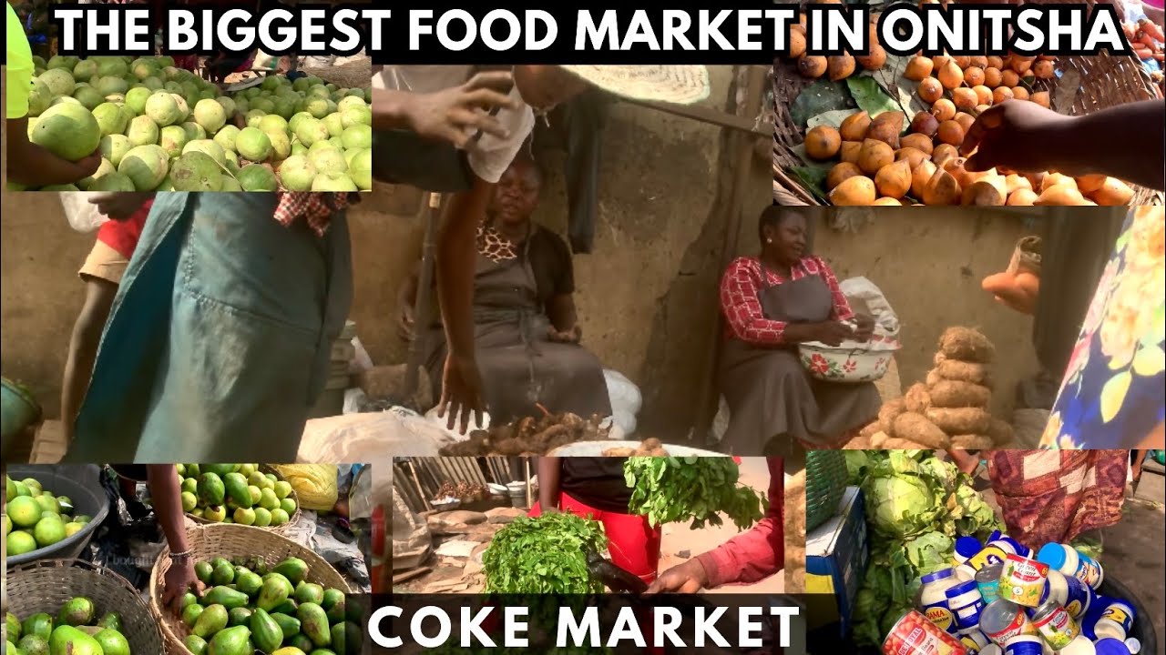 MARKET VLOG|| THE BIGGEST FOOD MARKET IN ONITSHA NOBODY TALKS ABOUT! COKE MARKET