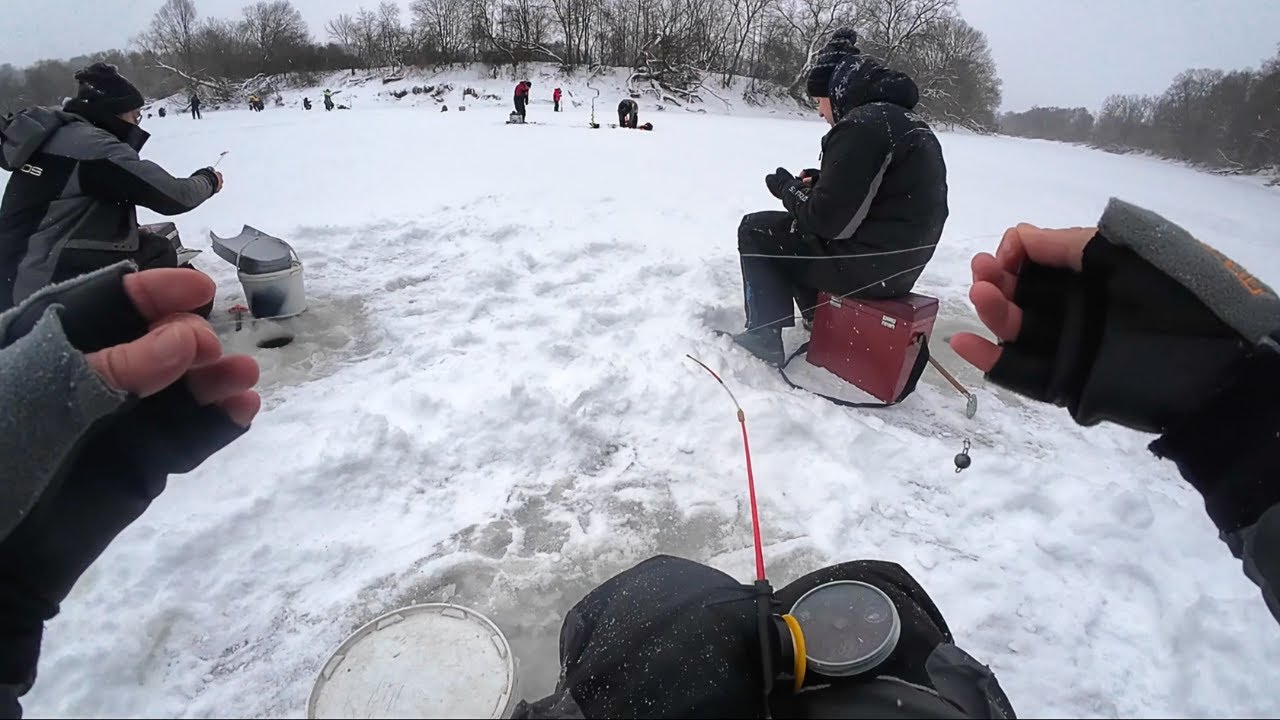 Poledinė žvejyba Nevėžio duobėje. Ką pavyko pagauti?