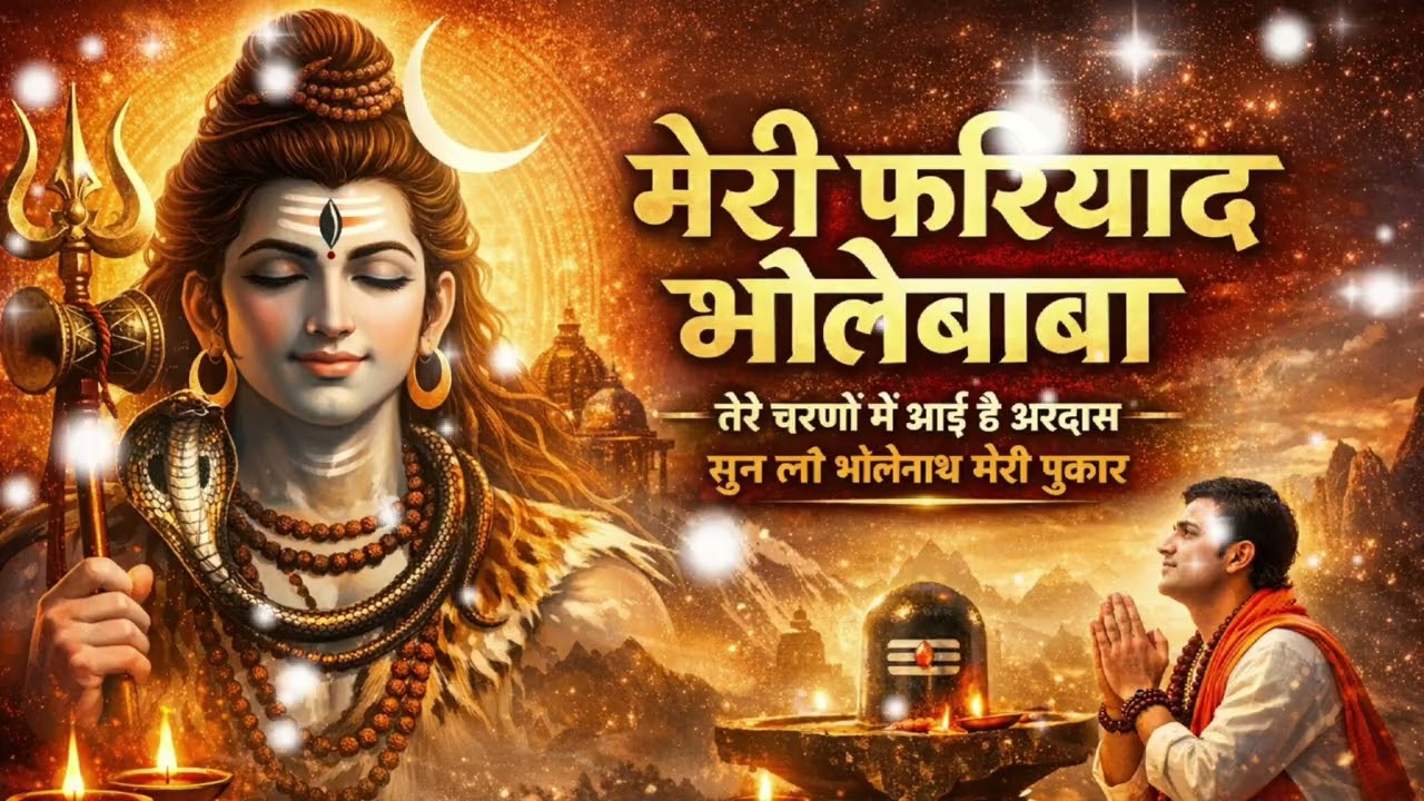 🙏 मेरी फरियाद भोलेबाबा | दिल को छू लेने वाला शिव भजन | Latest Bhole Nath Bhajan 2026 |