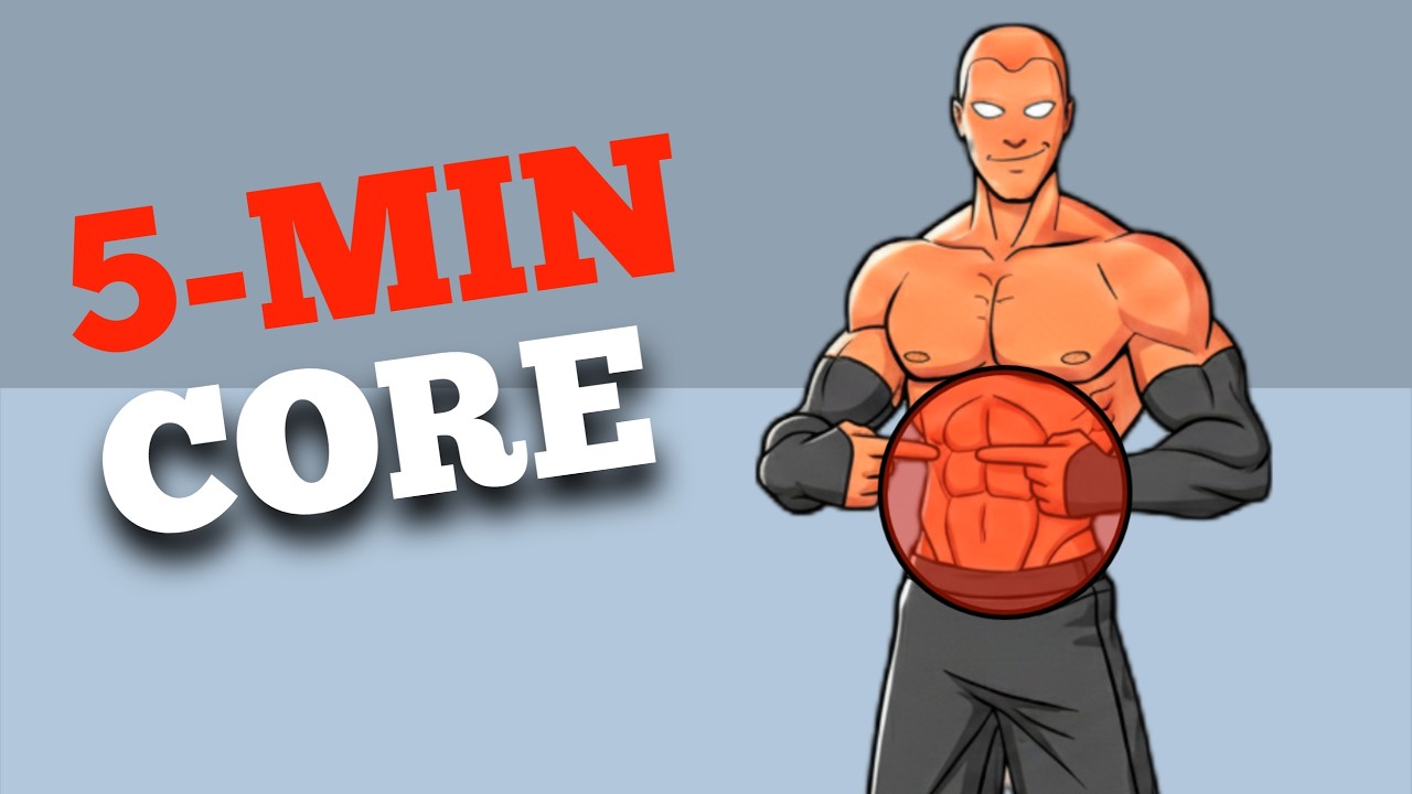 5 Minute Abs Workout That Melts Belly Fat!