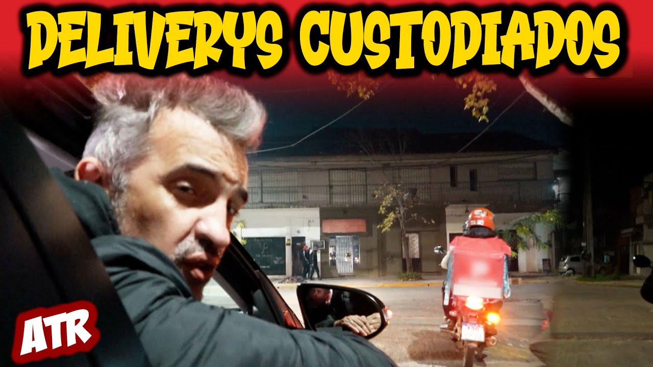 LOS DELIVERYS TRABAJAN ACOMPA&Ntilde;ADOS POR MIEDO 😨 AS&Iacute; SE CUIDAN DE LOS MOTOCHORROS POR MERLO Y MORENO