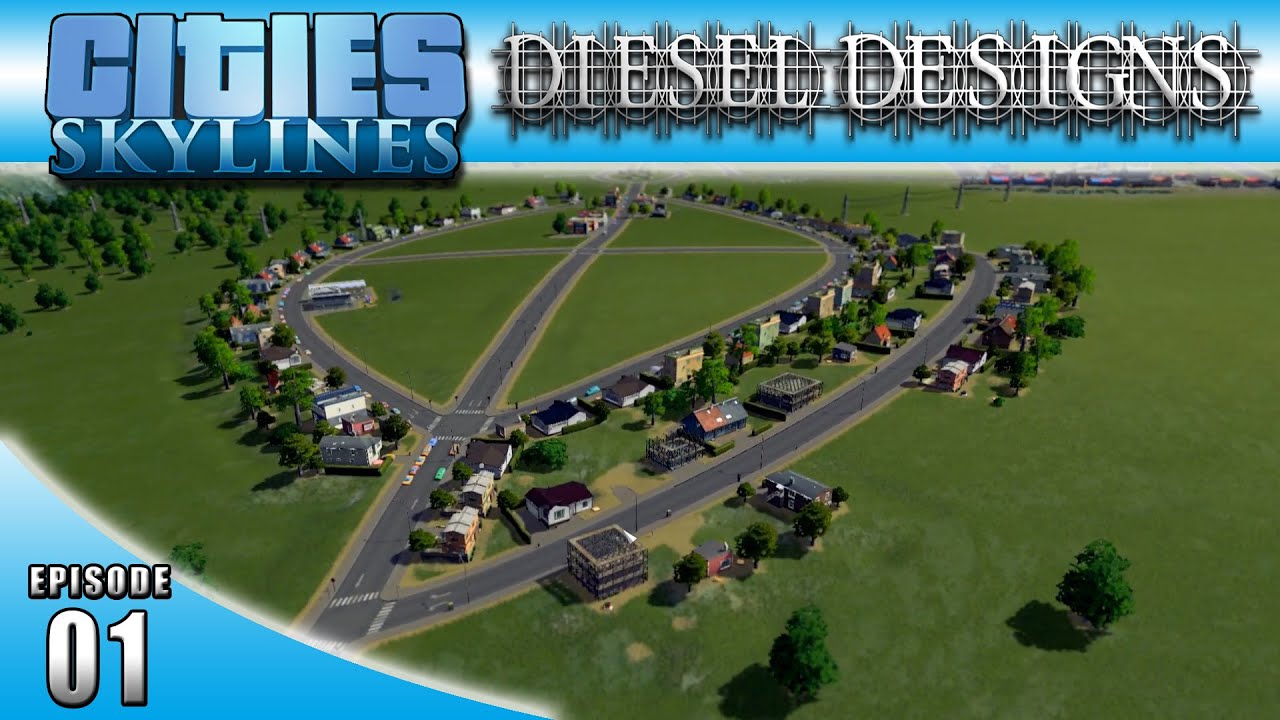 Cities: Skylines: EP01: Island City! :DieselDesigns: (LP City Building Series)