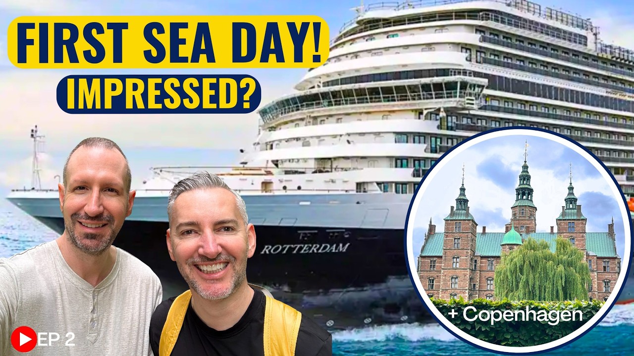МОРСКОЙ ДЕНЬ в КОПЕНГАГЕН! Больше, чем ожидалось? MS Rotterdam, эпизод 2 #hollandamerica