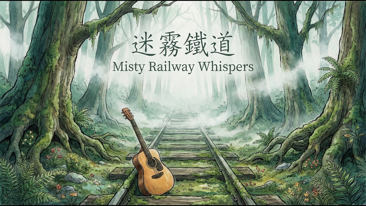 1 Hour Guitar Music 🇹🇼 一小時吉他 | 迷霧鐵道 Railway | 懷舊 Nostalgia | Relax, Sleep, and Reading | BGM