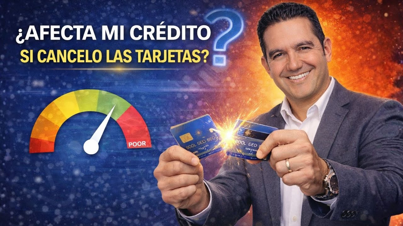 ¿Afecta mi crédito si cancelo las tarjetas? | Andres Gutierrez