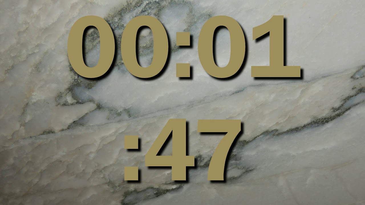 Count-up Stopwatch Timer 5 minutes, show seconds, speak count every 5 seconds