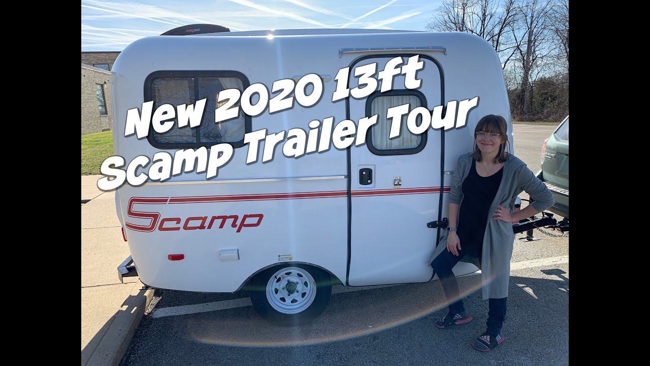 Новый тур на 13-футовом прицепе Scamp 2020 года