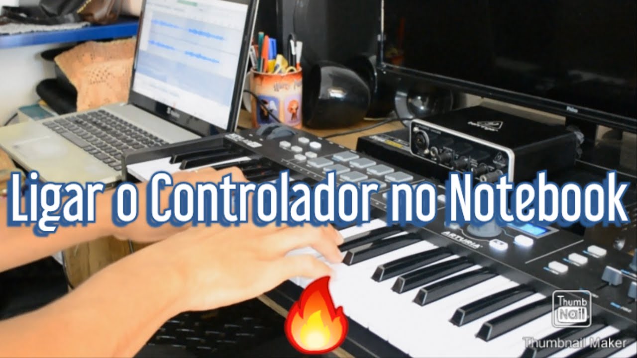 COMO ligar o CONTROLADOR no NOTEBOOK e sair nos P.A