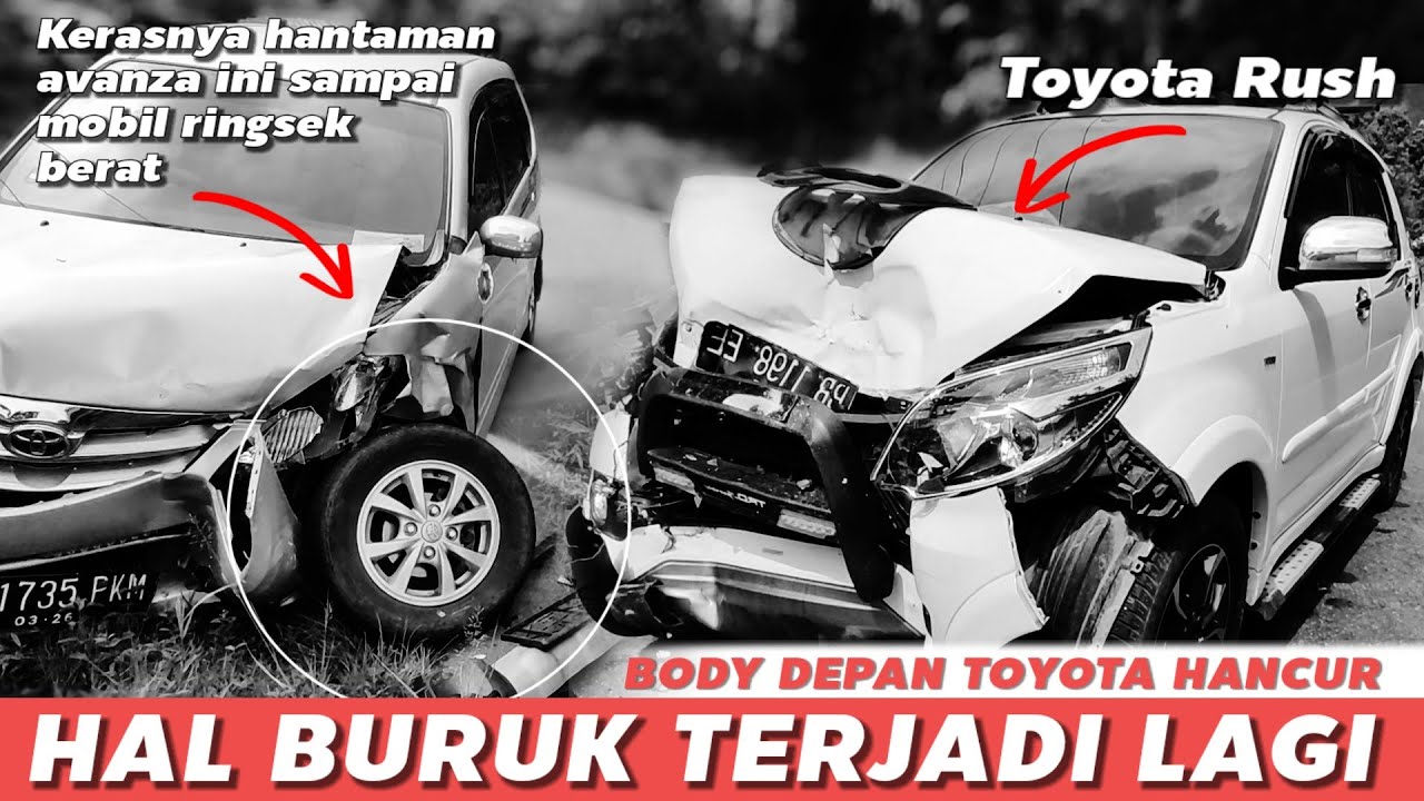 KAKI-KAKI AVANZA SAMPE PATAH | TABRAKAN KERAS DI TIKUNGAN 😨