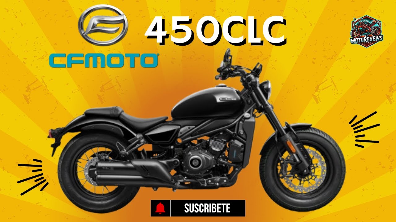 CF Moto 450CL-C | Características geniales de la Cruiser más Moderna.