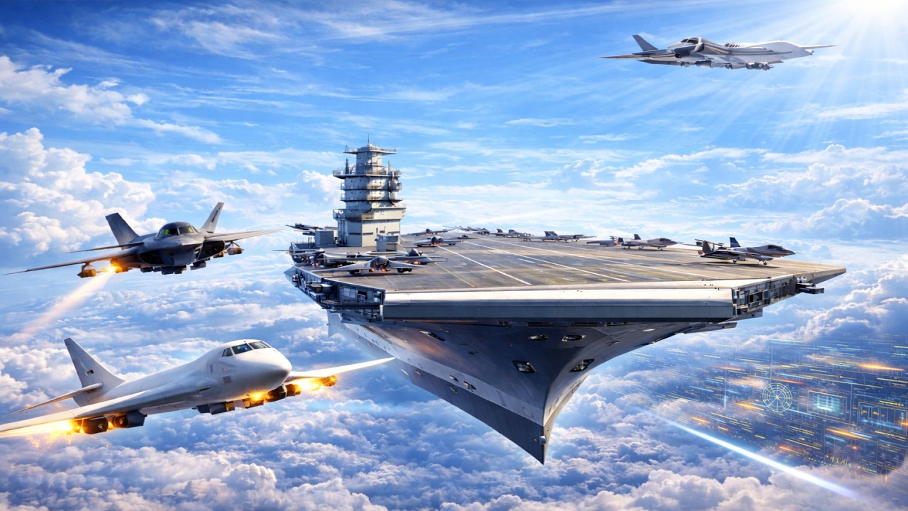 The U.S. $Billion Flying Aircraft Carrier Is Set for Its First Mission