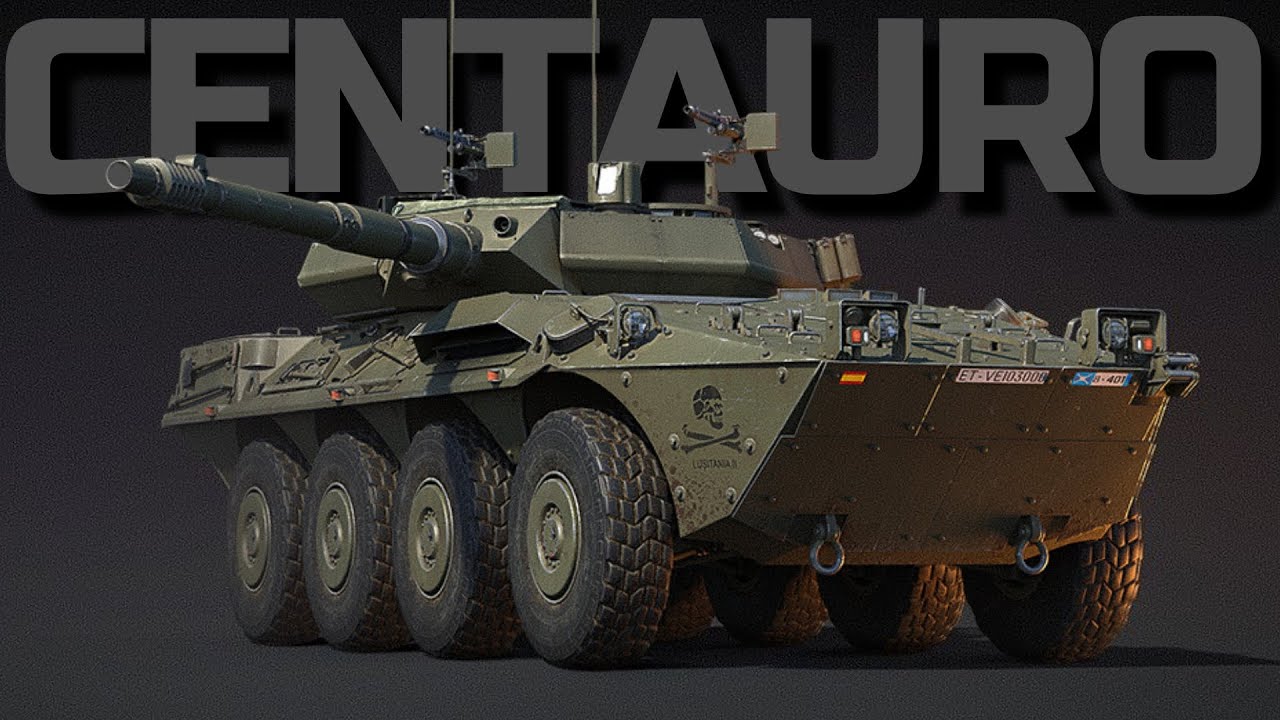 ТОПОВОЕ КОЛЕСО ИТАЛИИ. Обзор геймплея Centauro 120 в War Thunder.