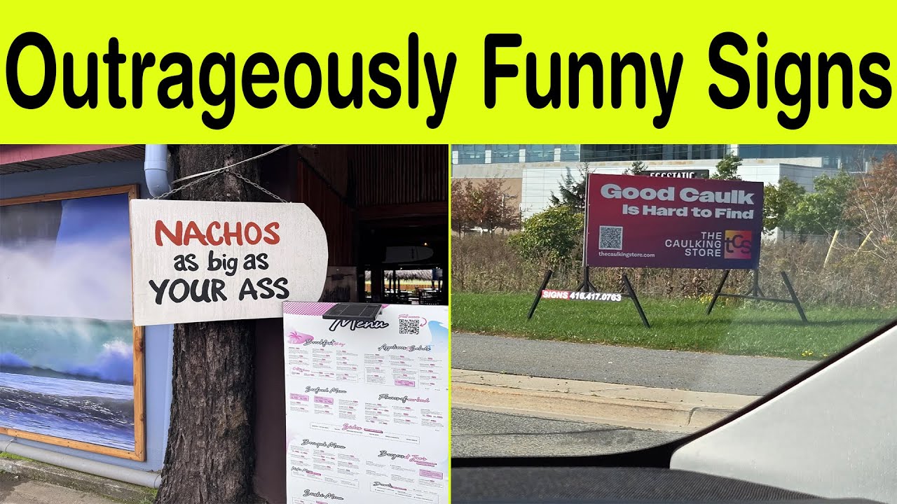 Outrageously Funny Signs That Will Leave You Crying with Laughter &ndash; Too Good!|| Happy Panda