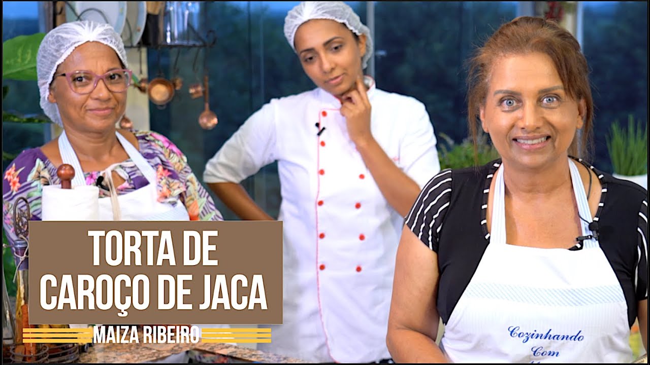TORTA DE CAROÇO DE JACA ( SUA SAÚDE NO PRATO ) MAIZA RIBEIRO