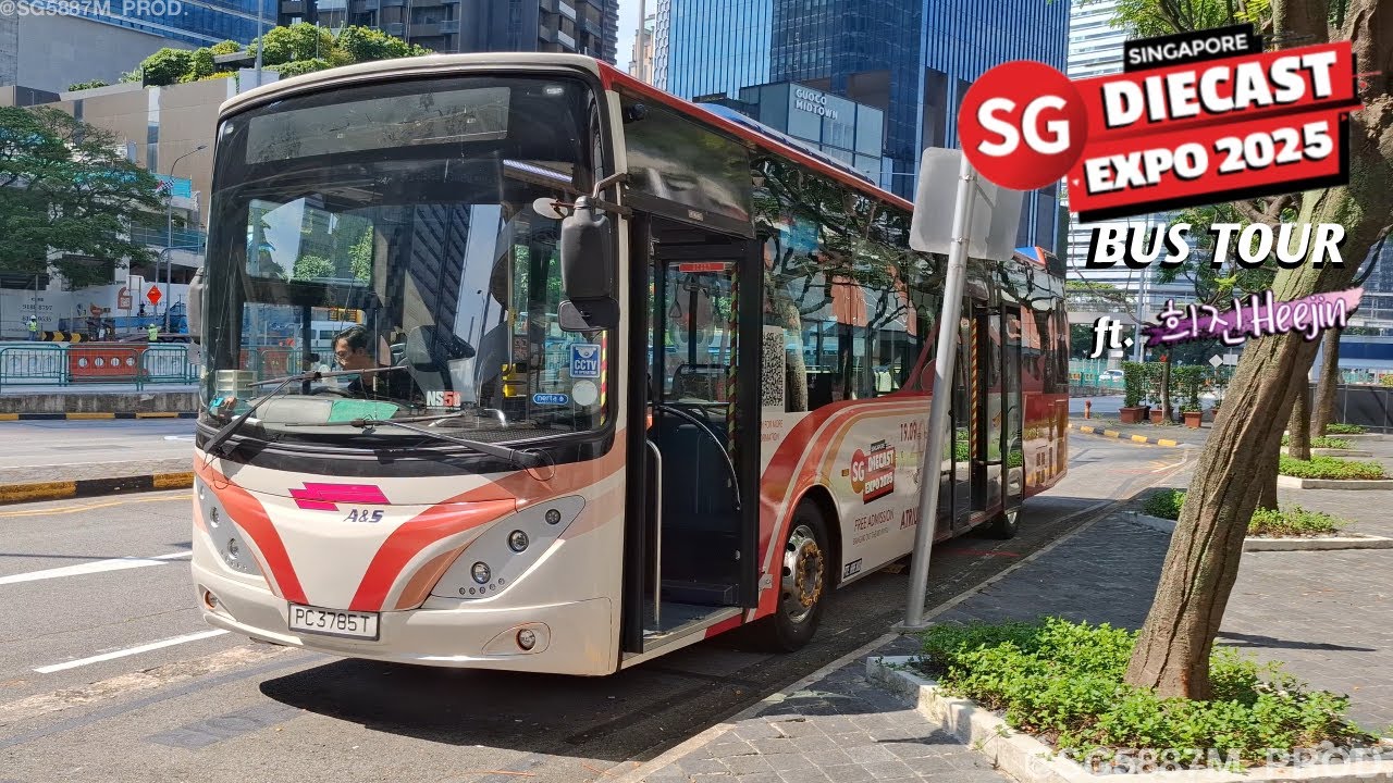 [A&S Transit] SG Diecast Expo Bus Tour with the Volvo B9L ft. 희진Heejin | PC3785T