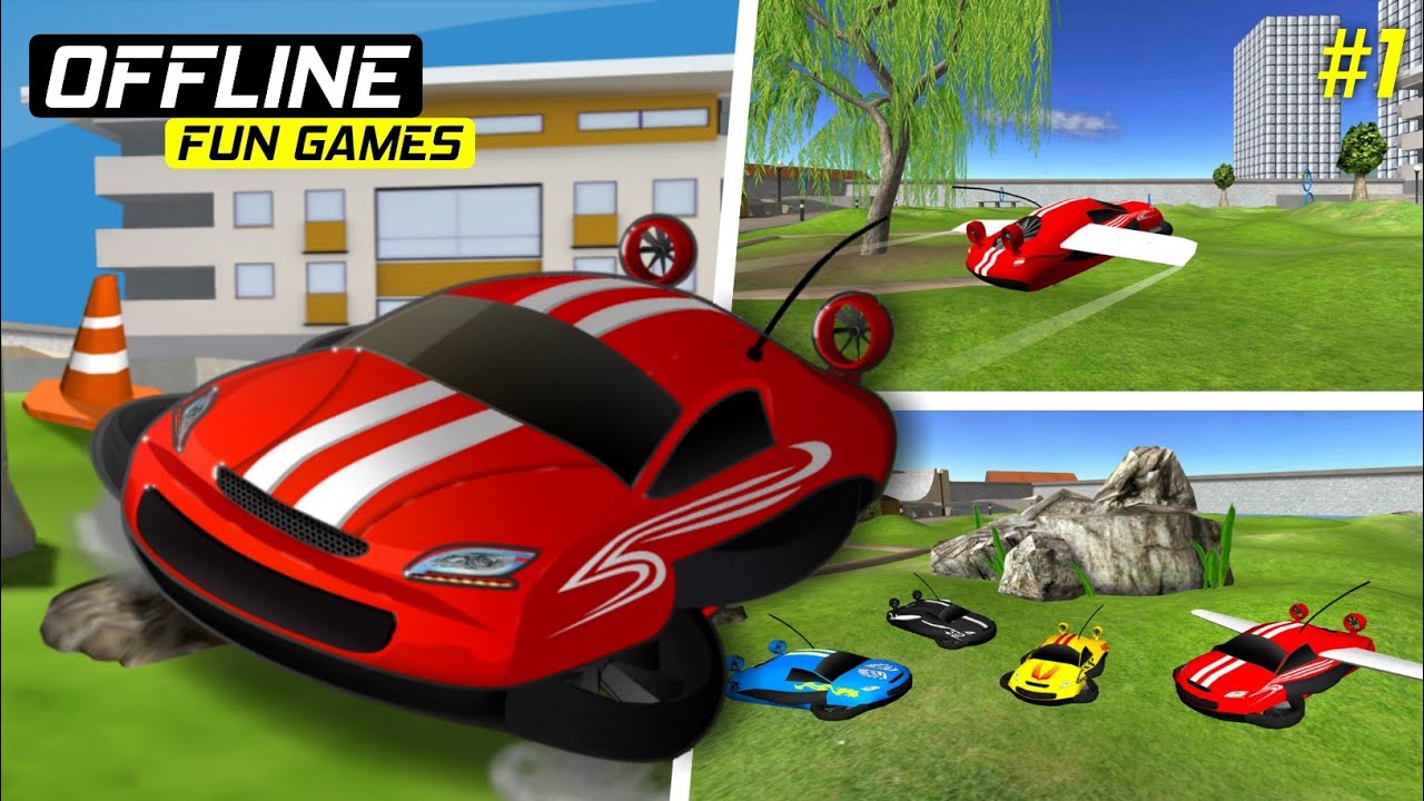 Mobil Melayang ~ Hoverdroid 3D : RC Hovercraft - Part 1 | Android Gameplay