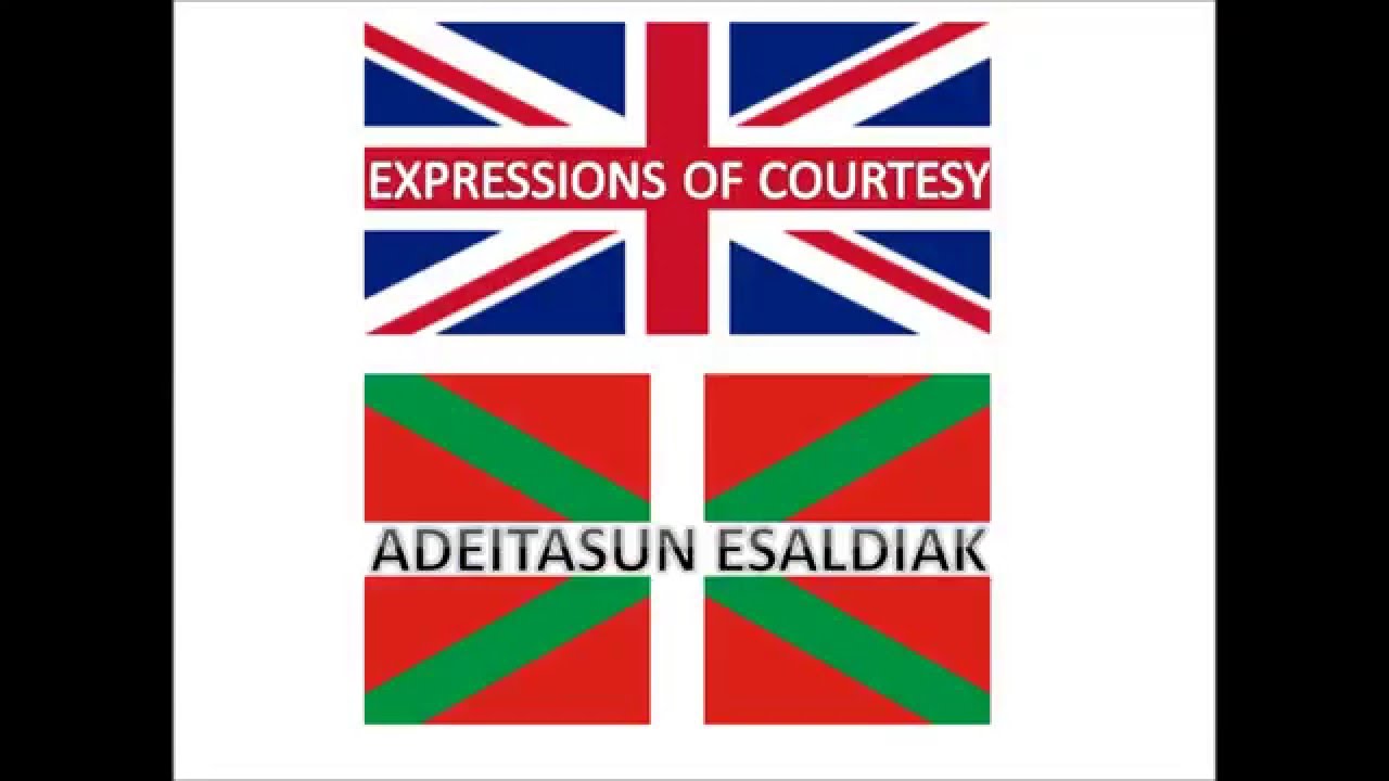 Lesson 11- Expressions of courtesy - Adeitasun esaldiak | Learn Basque with Easy Basque