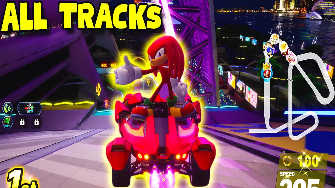 30 Minutes of Sonic Racing CrossWorlds Gameplay [All Tracks]