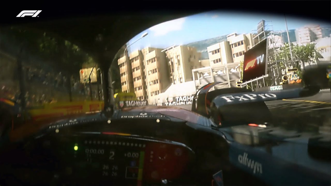 F1 VISOR CAM: Lando Norris' 2025 Monaco GP Pole Lap POV | #AssettoCorsa