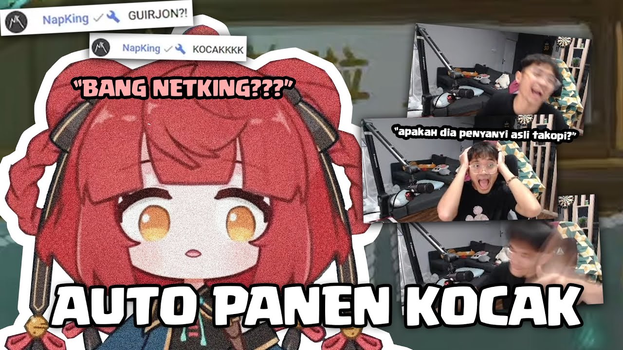 Bang Netking kalo udah ngejailin Guirjon pasti panen KOCAK [ Naplive x Yuela GuiGui Clip ]