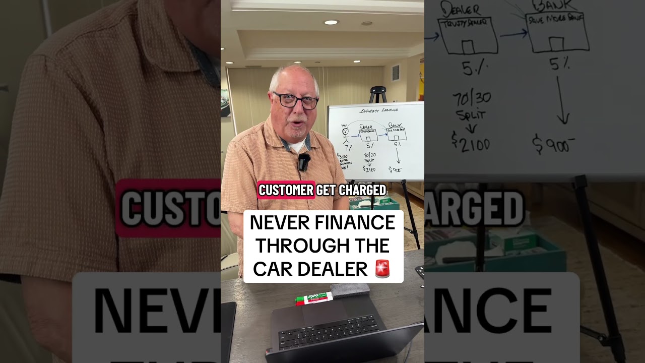 Don&rsquo;t finance a car through a car dealer without knowing THIS first