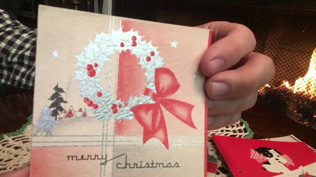 1930's Art Deco Christmas Cards!