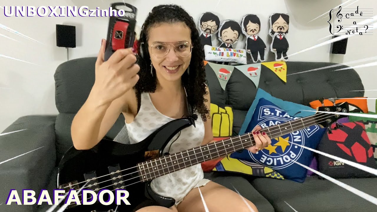 Abafador - UNBOXINGzinho