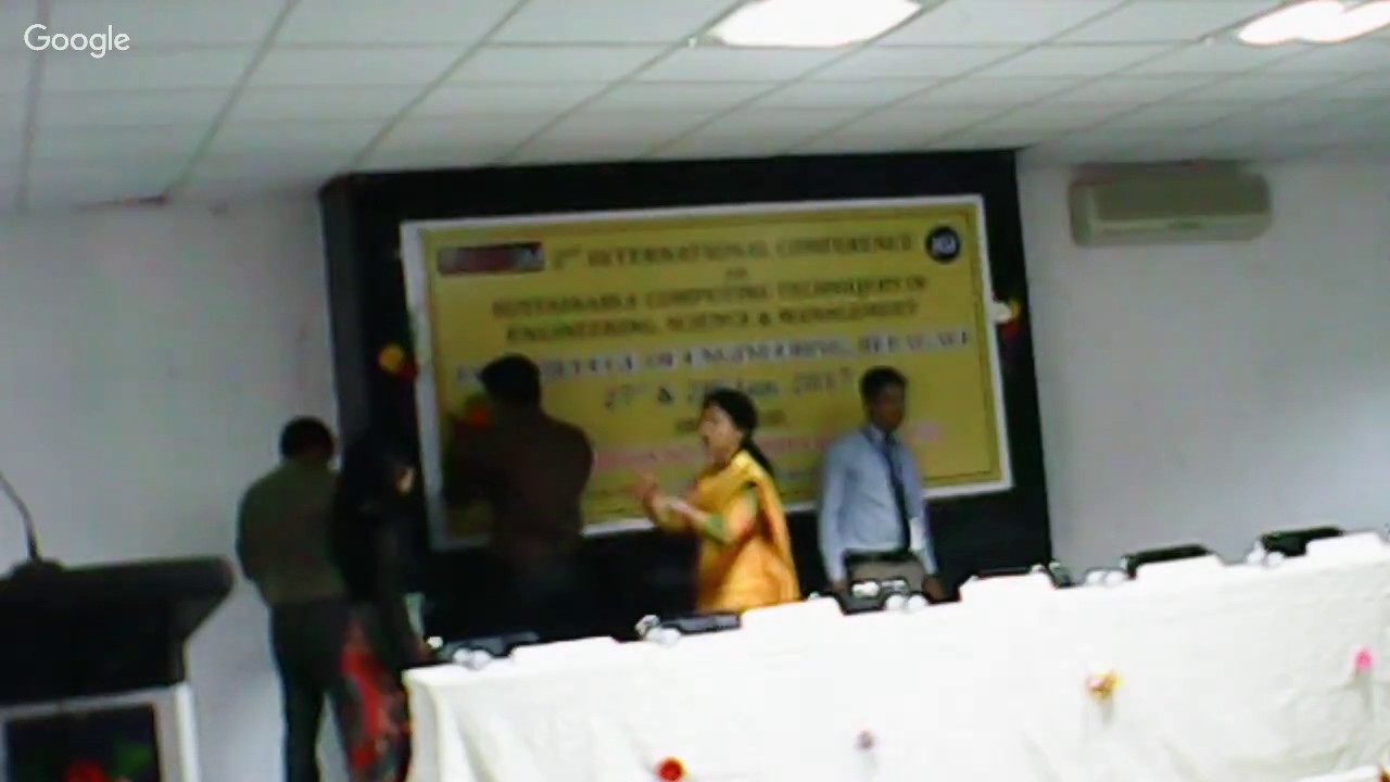 SCESM 2017 Jain College of Engineering