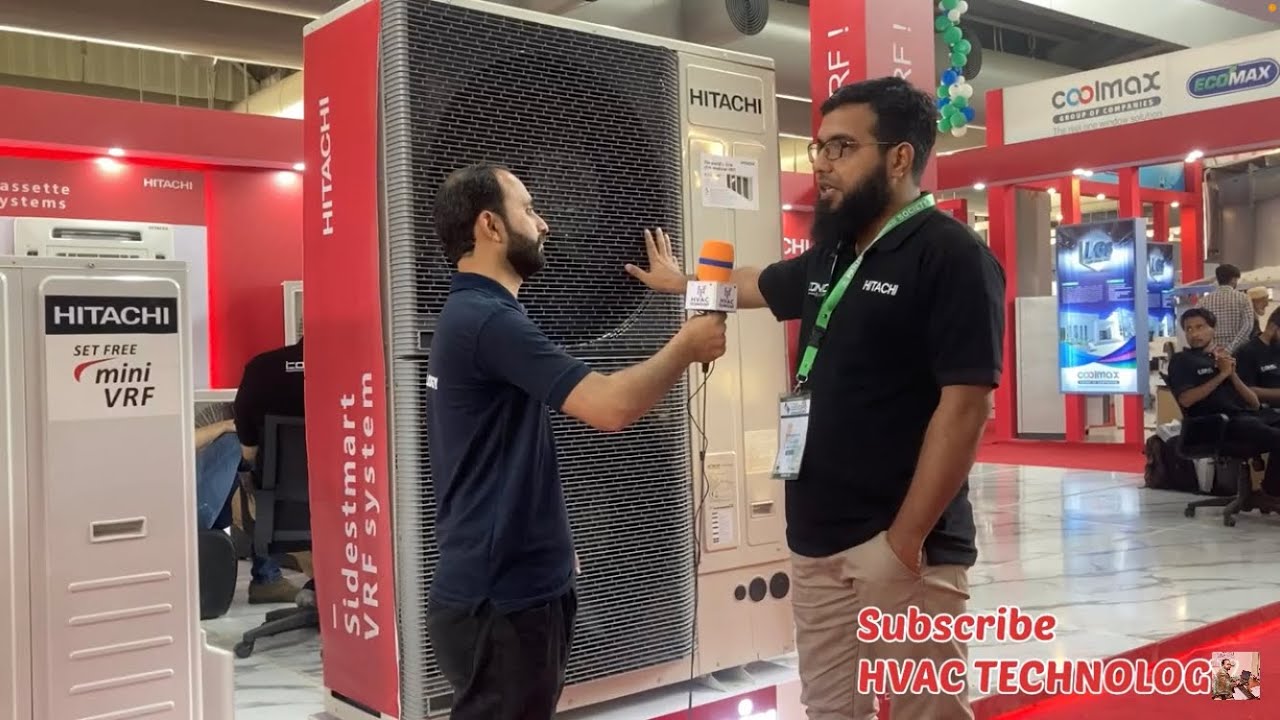 VRF system HITACHI | All Product 27th Exhibition @pakistanhvacrsociety @ashraepakistanchapter2147