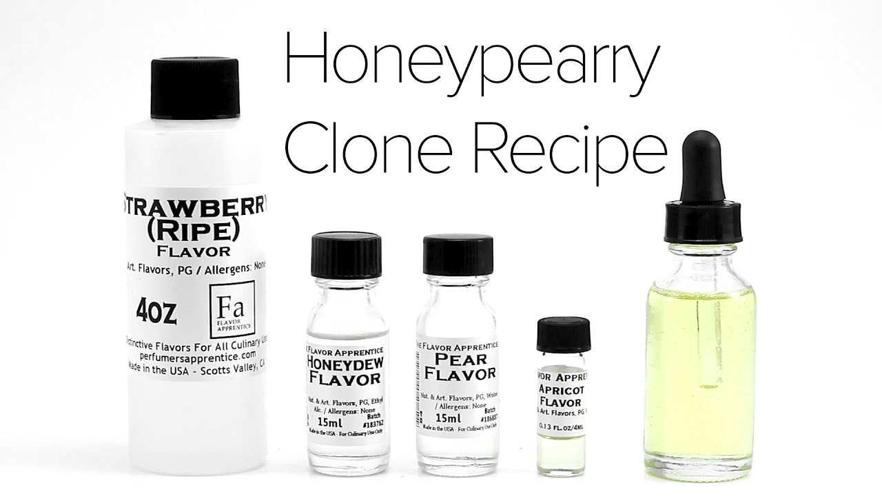 DIY E-Liquid Recipe : Honeypearry Clone
