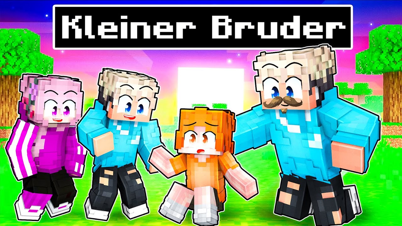 Wie LUMI einen KLEINEN BRUDER bekommen hat in Minecraft!
