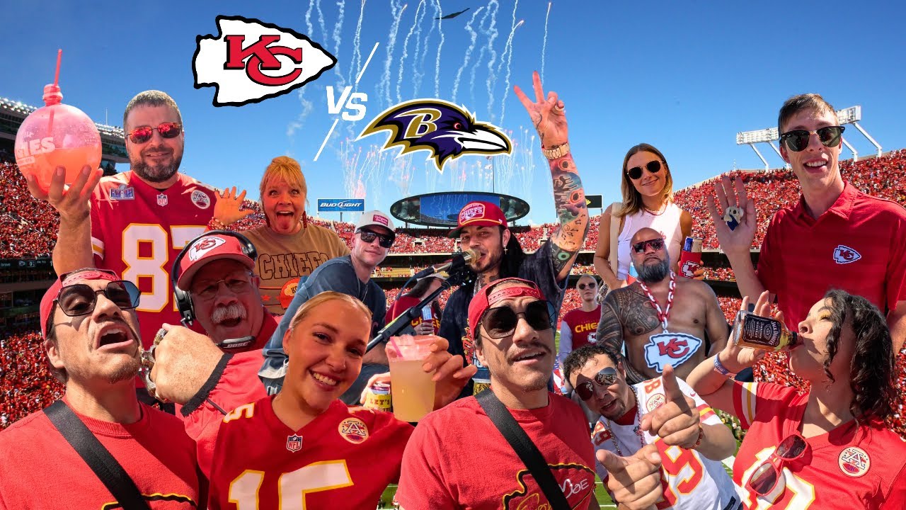 Tailgating & Touchdowns: My Chiefs vs Ravens Game Day at Arrowhead Stadium! 🏈🔥