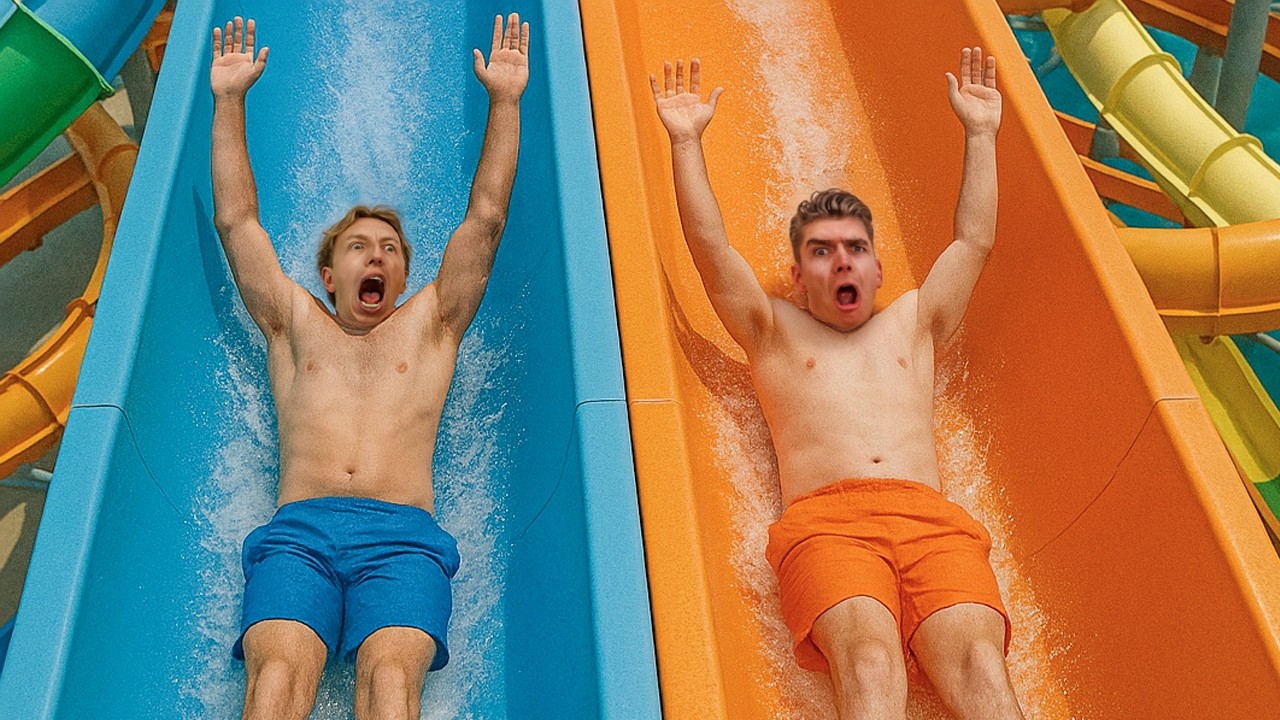 Addo & Nick Gaan In Alle GLIJBANEN In TIKIBAD Bij DUINRELL