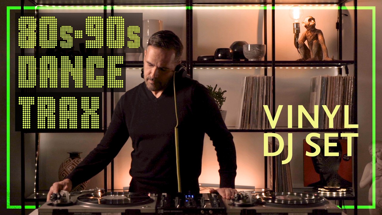 80s - 90s ECLECTIC DANCE MUSIC MIX (VINYL DJ SET)