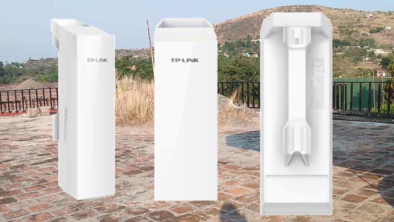 INSTALACIÓN  ANTENA TP-LINK CPE-210 PARA WIFI