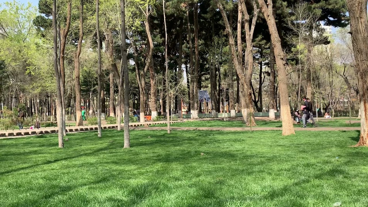 SHAHRE NAW PARK 2021 | Kabul city | 4K | Afghanistan in 1400