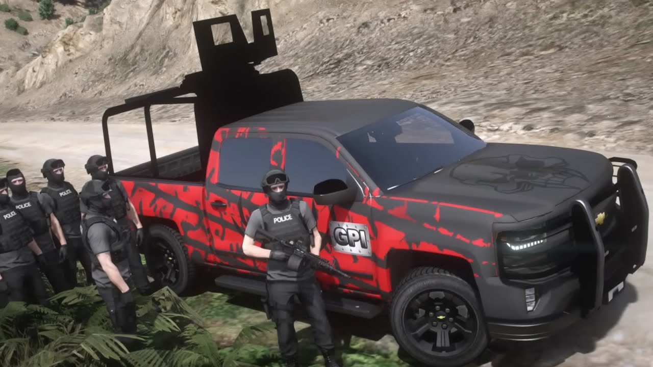 GTA 5 MODO G.P.I. | SE ARMO vs LA MARINA Y GUARDIA NACIONAL | TheAxelGamer
